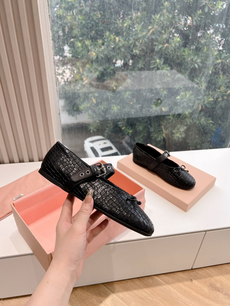 Miu Miu flat shoes